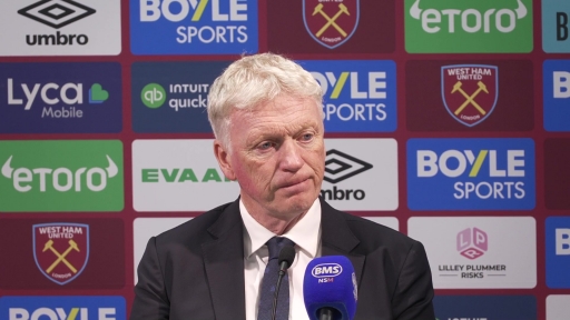 Moyes on Everton Defeat and Tomas Soucek's importance to West Ham