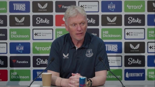 Moyes on 750 Premier League games as a manager