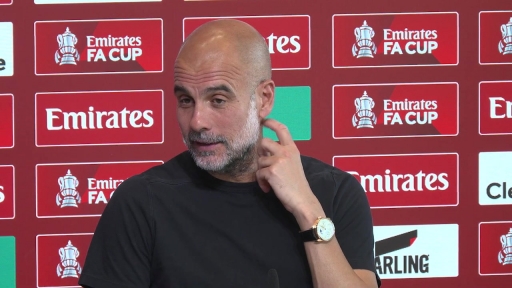 Not thinking about FA Cup records - Guardiola
