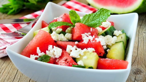 Greek Watermelon Salad