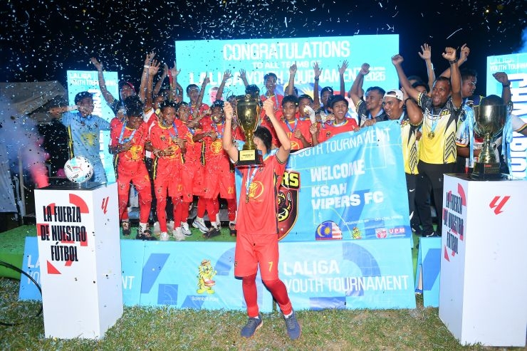 Four teams crowned champions at the successful fifth edition of the LALIGA Youth Tournament Malaysia