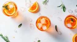 4 different spritzes to make for refreshing summertime sipping