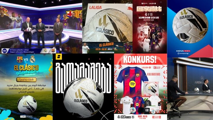 International broadcasters throw their weight behind promoting ELCLÁSICO