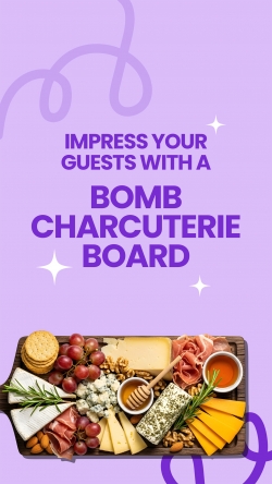 Wow your guests with a mouthwatering charcuterie board