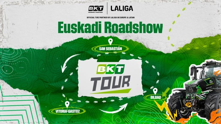 A new journey in LALIGA: the BKT Tour kicks off in the Basque Country