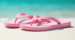 Flip-flops are this season's unexpected trend. Here's how to wear them