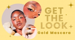 Get the Look: Gold Mascara