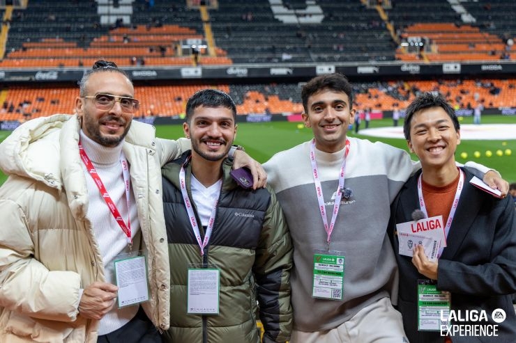 Unforgettable days in Valencia for LALIGA EXPERIENCE guests