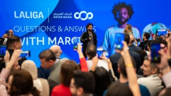 Arab Bank and LALIGA Unveil Co-Branded Visa Credit Card in Presence of Football Legend Marcelo