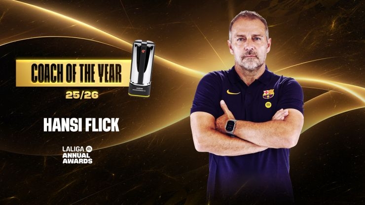 Hansi Flick, LALIGA EA SPORTS Coach of the Year 2025/2026