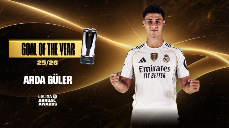 Arda Güler, LALIGA EA SPORTS Goal of the Season 2025/26