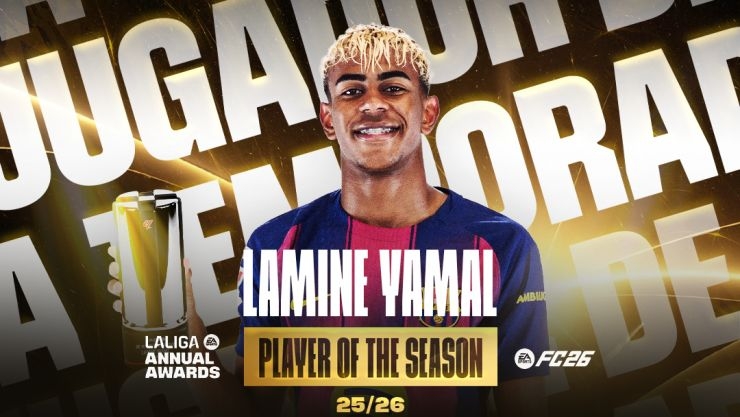 Lamine Yamal, EA SPORTS LaLiga Player of the Season 2025/2026