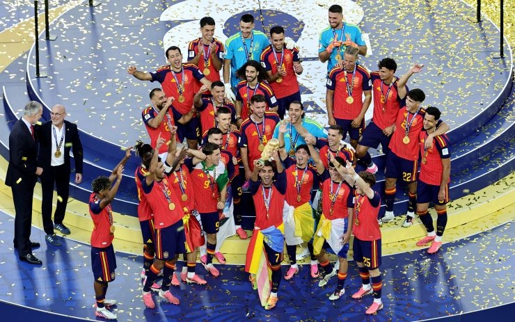 Spain wins its second FIFA World Cup