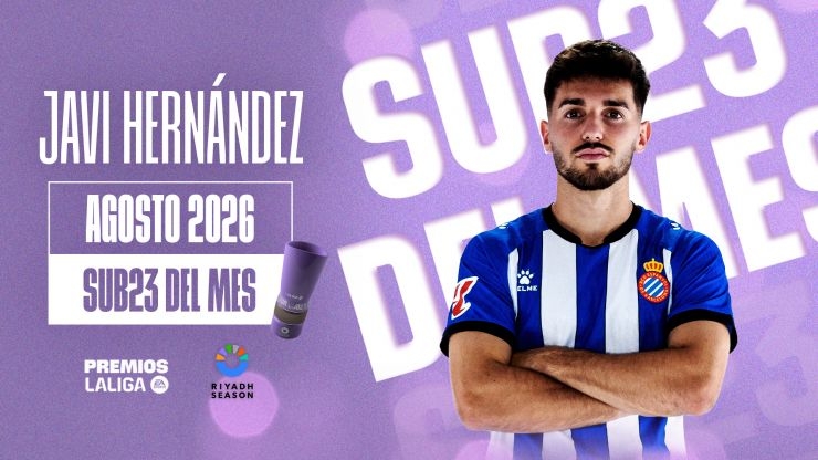 Javi Hernández, LALIGA EA SPORTS U-23 Player of the Month for August